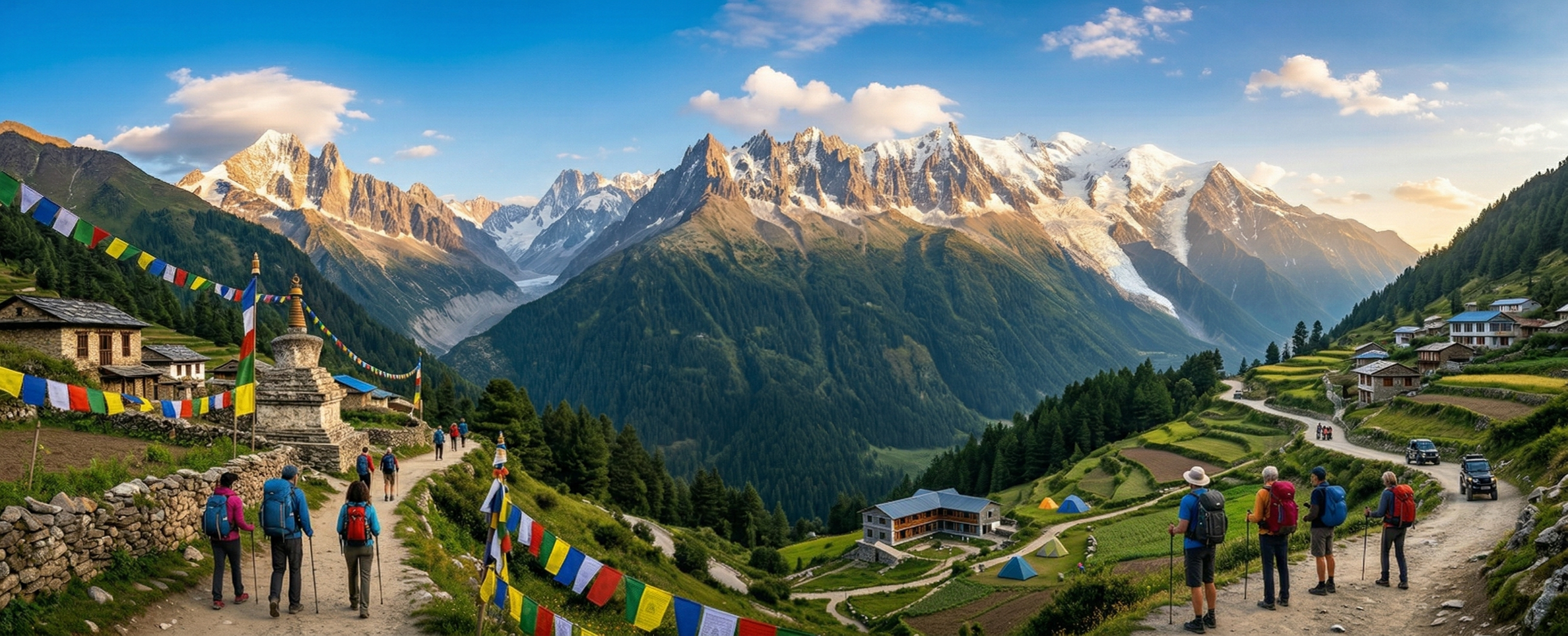 🌸 Dynamic Travels Himalayan Escape